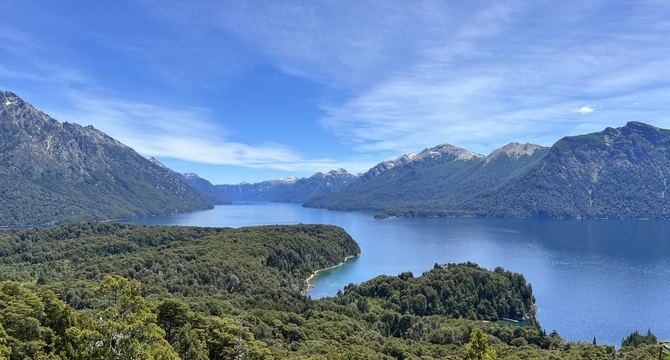 Zevenmerenroute Bariloche Patagonië