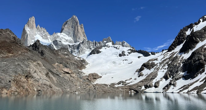 Fitz Roy bergtoppen El Chaltén Patagonië rondreis