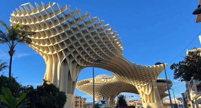 Spanje Sevilla Metropol Parasol