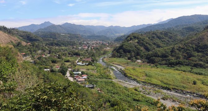 Panama Boquete uitzicht