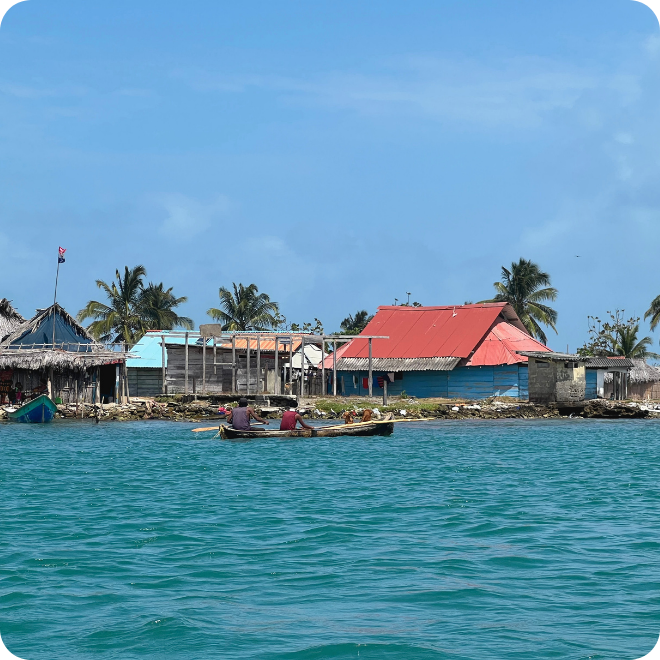 Kuna gemeenschap San Blas eilanden Guna Yala
