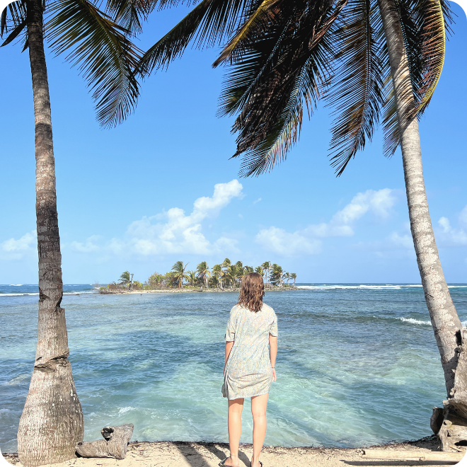 San Blas eilanden ontspannen uitzicht